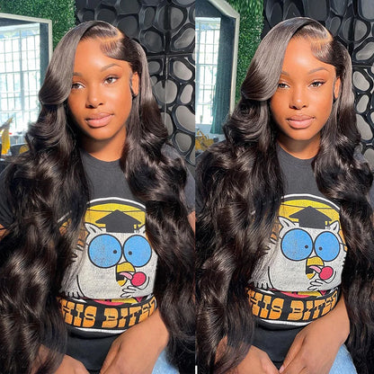 30 40 Inch 13X4 13X6 Hd Body Wave Lace Front Wigs Pre Plucked Loose Wave Lace Frontal Wig Water Wave Human Hair Wigs for Women